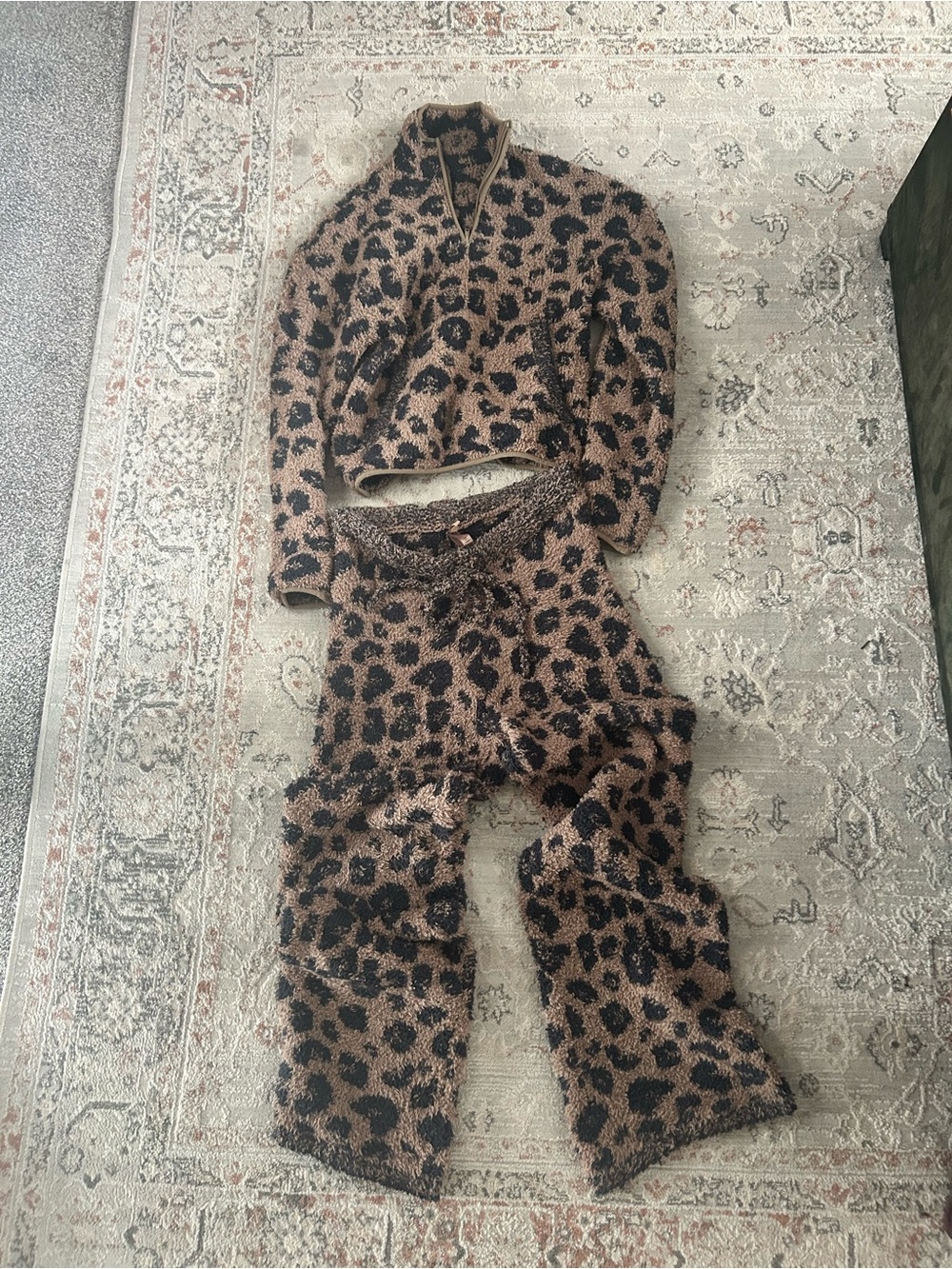 Skims Cozy Set - Leopard Print